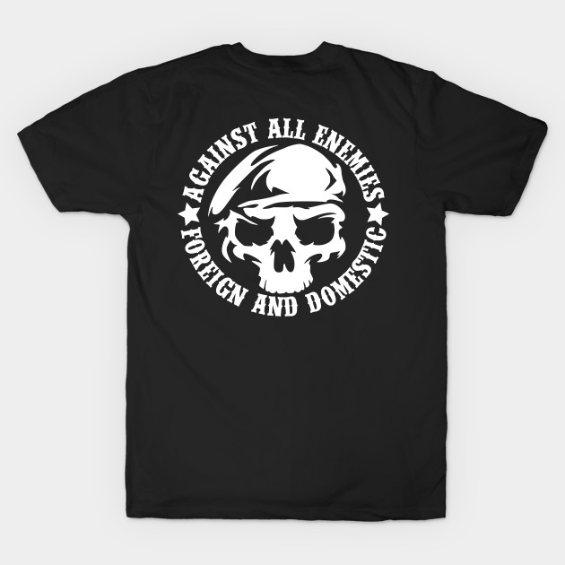 Against All Enemies by Lifeline/BoneheadZ Apparel